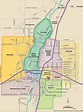 Albuquerque neighborhoods map - Ontheworldmap.com