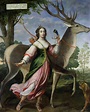 Marie de Rohan-Montbazon (1600-79) Duchess of Chevreuse as Diana the ...