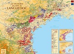 Cartes de Languedoc-Roussillon | Cartes typographiques détaillées de ...
