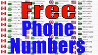 Get a free USA phone number from any country || Free US phone number ...
