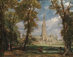 John Constable Salisbury Cathedral from the Bishop's Grounds Art Print ...