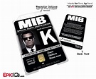 Special Agent 'MIB - Men In Black' Cosplay Name Badge [Movie Character ...