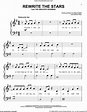 Rewrite The Stars (from The Greatest Showman) sheet music for piano ...