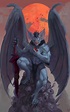 A vampire bat, Jae Pil Lee | Vampire art, Creature concept art, Dark ...
