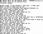 Love Song Lyrics for:My Heart Will Go On-Celine Dion