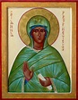 St. Anna the Prophetess by Anna DuMoulin | Orthodox icons, Iconography ...
