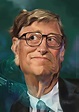 Caricaturas : Bill Gates Painter by Noppera Bosri #Caricaturas # ...