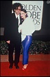 Photo : Tim Burton et Lisa Marie aux Golden Globes à Los Angeles, le ...