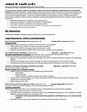 5 Law School Resume Templates: Prepping Your Resume for Law School ...