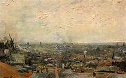 View of Paris from Montmartre, 1886 - Vincent van Gogh - WikiArt.org