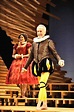 Malvolio from Twelfth Night, cross-gartered yellow stockings and fixed ...