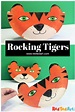 Easy Rocking Paper Plate Tiger Craft for Kids - Red Ted Art