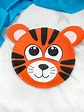 Paper Plate Tiger Craft
