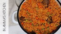 How To Make Ghanaian Jollof Rice - YouTube