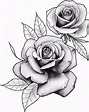 Rose Tattoo Drawing Meaning - How to Use a Rose Tattoo Design - Body ...