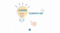 Darse cuenta de en español: significado, ejemplos y actividades