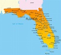 Lista 99+ Foto Mapa De La Florida Y Sus Ciudades Alta Definición ...