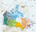 Canada Provinces And Territories Map • Mapsof.net