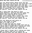 Save The Last Dance For Me, by The Byrds - lyrics with pdf