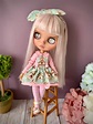 Sold. Custom blythe doll collectible blythe pink hair blythe | Etsy