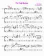 The Pink Panther sheet music for Bass, Percussion download free in PDF ...