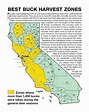 California Deer Hunting Zone D6 Map - Huntdata Llc - Avenza Maps ...