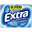 Extra Gum Peppermint Sugar Free Chewing Gum - 35 Stick - Walmart.com