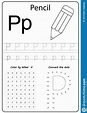 Worksheet for Kindergarten Letter P in 2020 | Letter p worksheets ...