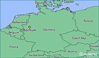 Where is Bochum, Germany? / Bochum, North Rhine-Westphalia Map ...