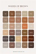 176 Colour Names & Shades | Ultimate Brand Colour Bible - Be More You ...