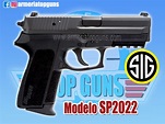 PISTOLA MARCA SIG SAUER MODELO SP2022, CALIBRE 9x19mm – ARMERIA TOP GUNS