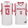 adidas James Harden Houston Rockets White Swingman climacool Jersey