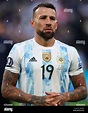 Argentina's Nicolas Otamendi during the Finalissima 2022 match at ...