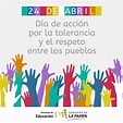 HORA DE OPINION – 24 de abril: Día de acción por la tolerancia y el ...