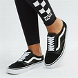 Vans - Vans Old Skool Mule Black/True White Women's Skate Shoes Size 10 ...