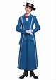 Mary Poppins Women's Blue Coat Costume