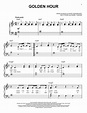 golden hour sheet music chords Golden hours for violin and piano ...