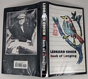 Book of Longing - Leonard Cohen 2006 | 1st Edition | Rare First Edition ...