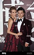 Hong Kong actress Ada Choi, left, and her Chinese actor husband Zhang ...