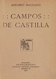 Campos de Castilla / Antonio Machado | Biblioteca Virtual Miguel de ...