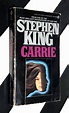 Carrie by Stephen King (1975) softcover book