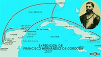 Francisco Hernández de Córdoba llega a la península que desde entonces ...