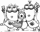 Minion Coloring Pages - Best Coloring Pages For Kids