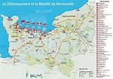 Large Normandy Maps for Free Download and Print | High-Resolution and ...