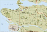 Vancouver Map - ToursMaps.com