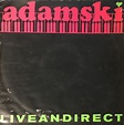 Adamski – Liveandirect LP Plak (Early House) – Deform Müzik