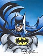 BATMAN BUST COLOR ILLUSTRATION Dc Comics Artwork, Batman Artwork ...