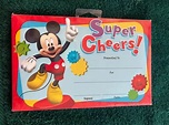 MICKEY MOUSE CLUBHOUSE Super Cheers Recognition Awards by Eureka £14.96 ...