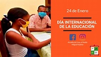 El 24 de enero se celebra el Día Internacional de la Educación ...