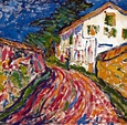 Erich Heckel - House in Dangast (The White House), 1908 at Museo ...